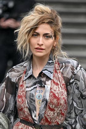 PFW Vivienne Westwood Outside Arrivals Paris Jackson arriving at the Vivienne Westwood show during Fashion Week in Paris, France on March 7, 2026. Photo by Julien Reynaud APS-Medias ABACAPRESS.COM Paris France Copyright: xReynaudxJulien APS-Medias ABACAx