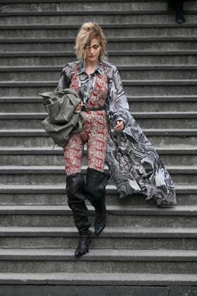 PFW Vivienne Westwood Outside Arrivals Paris Jackson arriving at the Vivienne Westwood show during Fashion Week in Paris, France on March 7, 2026. Photo by Julien Reynaud APS-Medias ABACAPRESS.COM Paris France Copyright: xReynaudxJulien APS-Medias ABACAx
