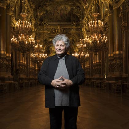 Portrait of Rene Jacobs at the Opera Garnier 01 02 2019 Philippe Matsas Leextra via opale photo RECORD DATE NOT STATED  Copyright: x PhilippexMatsas Leextraxviaxopale.photox