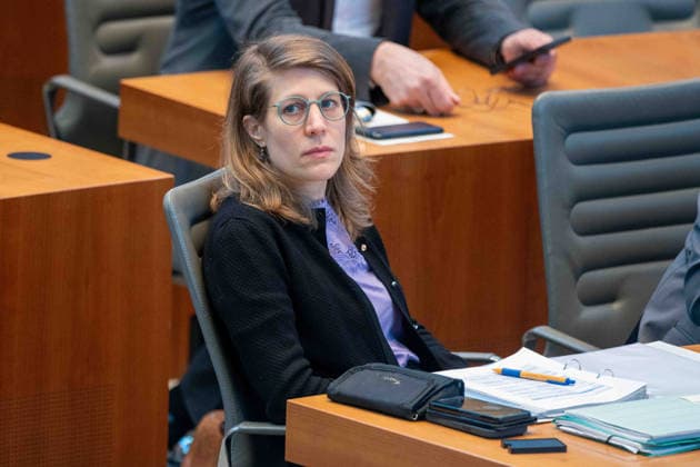 Verena SCHAEFFER, Schäffer, Minister for Children, Youth, Family, Equality, Refugees and Integration of the State of North Rhine-Westphalia 118 Session of the State Parliament of North Rhine-Westphalia, in the State Parliament of North Rhine-Westphalia NRW, Duesseldorf on 18 03 2026,