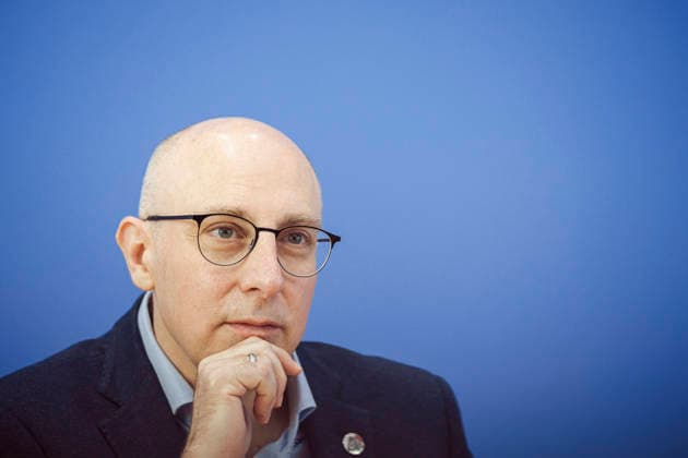 Sinan Selen, President of the Federal Office for the Protection of the Constitution (BfV), photographed at the Federal Press Conference in Berlin, August 26, 2026, Berlin, Germany Copyright: xThomasxTrutschelx