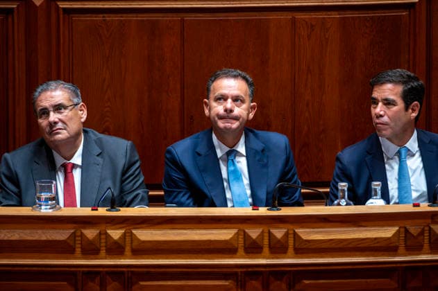 September 8, 2026, Lisbon, Lisbon, Portugal: speaks during the parliamentary debate on a motion of censure against the government presented by the Chega party at the Assembleia da Republica (Portuguese Parliament) in Lisbon, Portugal, on September 8, 2026. Lisbon Portugal - ZUMAr238 20260908_zip_r238_030 Copyright: xRicardoxRochax