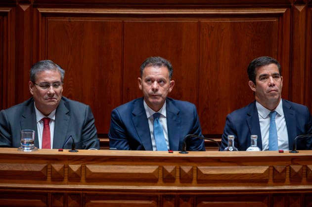 September 8, 2026, Lisbon, Lisbon, Portugal: speaks during the parliamentary debate on a motion of censure against the government presented by the Chega party at the Assembleia da Republica (Portuguese Parliament) in Lisbon, Portugal, on September 8, 2026. Lisbon Portugal - ZUMAr238 20260908_zip_r238_031 Copyright: xRicardoxRochax