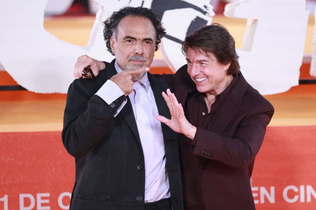 ?Tom Cruise and director Alejandro Gonzalez Inarritu attend Digger fan event in Mexico MEXICO CITY, MEXICO - SEPTEMBER 25: Mexican filmmaker Alejandro Gonzalez Inarritu (L) and US actor Tom Cruise attend a fan event for the promotion of the film Digger at Parque Toreo, in Mexico City, Mexico on September 25, 2026. This film, directed by Mexican filmmaker Alejandro Gonzalez Inarritu and starring Cruise, marks their first cinematic collaboration. Daniel Cardenas Anadolu Mexico City Mexico. Editorial use only. Please get in touch for any other usage. Copyright: x2026xAnadoluxDanielxCardenasx