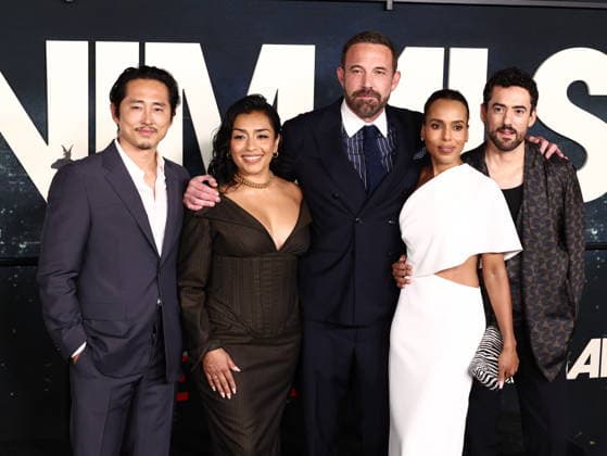 World Premiere Of Netflix s Animals Steven Yeun, Adriana Paz, Ben Affleck, Kerry Washington and Luis Gerardo MÃ ndez at the World Premiere Of Netflix s Animals held at Westwood Village Theater on October 1, 2026 in Westwood, Los Angeles, California, United States. Westwood California United States Copyright: xXavierxCollin ImagexPressxAgencyx