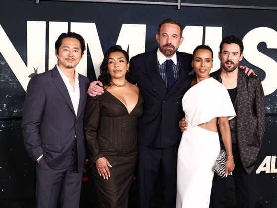 World Premiere Of Netflix s Animals Steven Yeun, Adriana Paz, Ben Affleck, Kerry Washington and Luis Gerardo MÃ ndez at the World Premiere Of Netflix s Animals held at Westwood Village Theater on October 1, 2026 in Westwood, Los Angeles, California, United States. Westwood California United States Copyright: xXavierxCollin ImagexPressxAgencyx