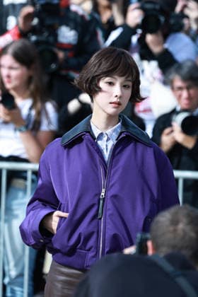 PARIS, FRANCE - OCTOBER 02: Chinese artist Chen Duling attends the LOEWE Spring Summer 2027 show on October 2, 2026 in Paris, France. The event is part of the Paris Fashion Week schedule. Copyright: xVCGx 111671217204