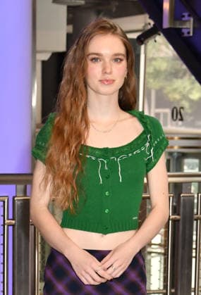 NEW YORK, NY - OCTOBER 1: Summer H. Howell pictured during a visit at the Empire State Building Ahead of the Release of Mike Flannigan s Carrie on October 1, 2026 in New York City. Credit: Credit: AdMedia New York City USA - ZUMAa123 20261001_zaa_a123_359 Copyright: xJohnxFyckex