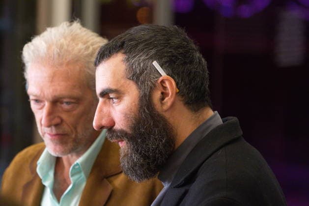 October 3, 2026, Athens, Greece: Director Romain Gavras attends the Greek premiere of his new film Sacrifice at the Onassis Stegi in Athens, joined by international guests including Vincent Cassel and Emily Ratajkowski. The film, which features an all-star cast including Anya Taylor-Joy, Chris Evans, Salma Hayek Pinault, John Malkovich and Charli XCX, was presented in Athens following its international premiere in Toronto. Athens Greece - ZUMAv62_ 20261003_zaf_v62_044 Copyright: xAristidisxVafeiadakisx