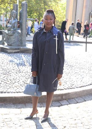 Alice Diop at the Miu Miu Women’s Ready-to-Wear Spring Summer 2027 fashion show during Paris Fashion Week (PFW) on October 4, 2026. Denis Guignebourg, Bestimage. Miu Miu Women’s’s Ready-to-Wear Collection Spring Summer 2027 at Paris Fashion Week (PFW) on October 4, 2026, Paris, France Copyright: xDenisxGuignebourgx xBestimagexDenisxGuignebourgx xBestimagex