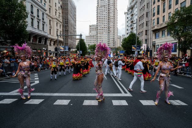 Ayuso Attends the Hispanic Heritage Parade in Madrid Hispanic Heritage Parade, October 4, 2025, in Madrid, Spain. For the third consecutive year, the Hispanic Heritage Parade wound its way down Gran Vía, with the largest display to date. Twenty countries from the Americas, plus the United States, Equatorial Guinea, the Philippines, Guam, and the Northern Mariana Islands, were the highlights of this year’s event. OCTOBER 4, 2026, Madrid, Spain  Copyright: xMatiasxChiofalox 7820369