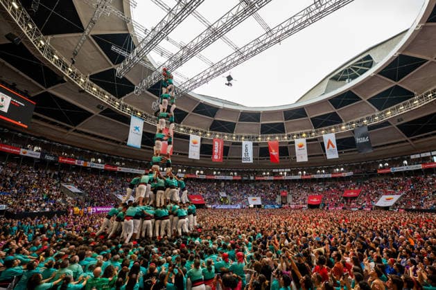 Final Day of the 30th Castells Competition in Tarragona Final Day of the 30th Castells Competition, at the CaixaBank Tàrraco Arena, on October 4, 2026, in Tarragona, Catalonia, Spain. The Castells Competition is a performance featuring castells—human towers—by the best colles (human tower groups) in Catalonia, held every two years, at the former bullring, the site where the first edition was held in 1932. OCTOBER 4, 2026 Tarragona Catalonia Tarragona Catalonia Spain Copyright: xLaiaxSolanellasx 7820384