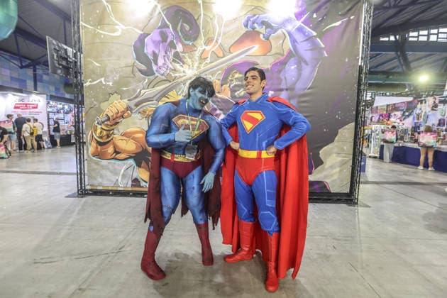 October 4, 2026: October 4, 2026 (Malaga) to San Diego Comic-Con Mo¡laga closes this Sunday its second edition with four days in which it has established itself with numerous guest stars. It has been four days with a full program of artists invited to the convention, which has gathered more than 60,000 followers, drawn mainly by the presence of the protagonists of El seo±or de los anillos, of the One Piece series and the anticipation for the novelties that had been announced for the Marvel universe - ZUMAc161 20261004_zap_c161_021 Copyright: xLorenzoxCarnerox