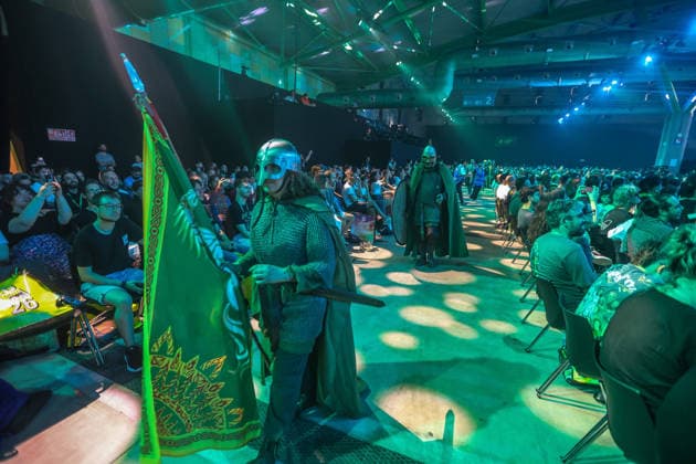October 4, 2026: October 4, 2026 (Malaga)Elijah Wood and Sean Astin were the great stars of the Comic-Con de Mo¡laga. Actors Elijah Wood and Sean Astin, famous for their roles as Frodo and Sam in The Lord of the Rings, have brought this Sunday a bit of that Comarca of Middle-earth to the convention attended by 3000 people gathered in the room. - ZUMAc161 20261004_zap_c161_049 Copyright: xLorenzoxCarnerox