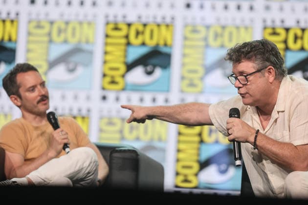 October 4, 2026: October 4, 2026 (Malaga)Elijah Wood and Sean Astin were the great stars of the Comic-Con de Mo¡laga. Actors Elijah Wood and Sean Astin, famous for their roles as Frodo and Sam in The Lord of the Rings, have brought this Sunday a bit of that Comarca of Middle-earth to the convention attended by 3000 people gathered in the room. - ZUMAc161 20261004_zap_c161_050 Copyright: xLorenzoxCarnerox