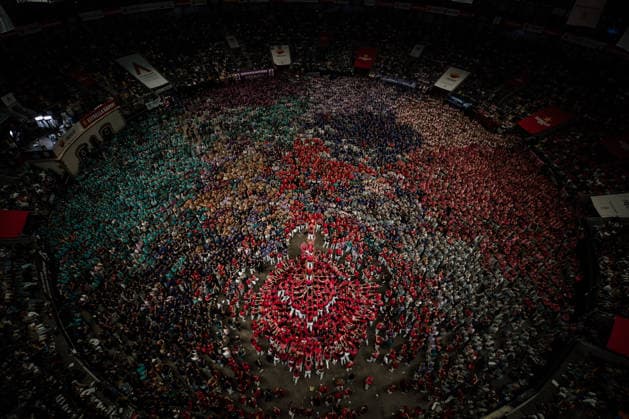 Final Day of the 30th Castells Competition in Tarragona Final Day of the 30th Castells Competition, at the CaixaBank Tàrraco Arena, on October 4, 2026, in Tarragona, Catalonia, Spain. The Castells Competition is a performance featuring human towers by the best colles (human tower groups) in Catalonia, held every two years, at the former bullring, the site where the first edition was held in 1932. OCTOBER 4, 2026 Tarragona Catalonia Tarragona Catalonia Spain Copyright: xLaiaxSolanellasx 7821207