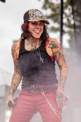 October 4, 2026, Austin, Texas, USA: Singer LAUREN SANDERSON during the Austin City Limits Music Festival at Zilker Park in Austin, Texas Austin USA  - ZUMAs135 20261004_zap_s135_185 Copyright: xDanielxDeSloverx