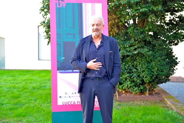 IPA89303243 - Lucca, October 4, 2026 Today is the last day of the Lucca Film Festival, which, as always, is full of surprises. Giovanni Veronesi, screenwriter and director of many films, arrives at the San Micheletto complex. In the photo: Giovanni Veronesi at the photocall. Copyright: xRobertoCappelloxfotografox xRobertoCappelloxfotografox IPA89303243
