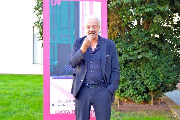 IPA89303244 - Lucca, October 4, 2026 Today is the last day of the Lucca Film Festival, which, as always, is full of surprises. Giovanni Veronesi, screenwriter and director of many films, arrives at the San Micheletto complex. In the photo: Giovanni Veronesi at the photocall. Copyright: xRobertoCappelloxfotografox xRobertoCappelloxfotografox IPA89303244