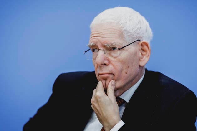 Josef Schuster, President of the Central Council of Jews in Germany, photographed during a press conference on the topic Resolutely Against Antisemitism: Expert Opinion on the Draft Law Criminalizing the Denial of Israel’s Right to Exist in Berlin, October 5, 2026, Berlin, Germany Copyright: xFlorianxGaertnerx