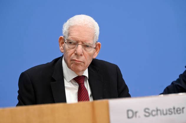ABB BPK Dr. Josef Schuster, President of the Central Council of Jews in Germany; Prof. Dr. Name ; Topic: Presentation; Firmly Against Anti-Semitism; Expert Opinion on the Draft Bill Criminalizing the Denial of Israel’s Right to Exist; at the BPK Federal Press Conference in Berlin on October 5, 2026; Berlin, Germany
