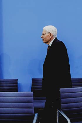 Josef Schuster, President of the Central Council of Jews in Germany, photographed during a press conference on the topic Resolutely Against Antisemitism: Expert Opinion on the Draft Law Criminalizing the Denial of Israel’s Right to Exist in Berlin, October 5, 2026, Berlin, Germany Copyright: xFlorianxGaertnerx