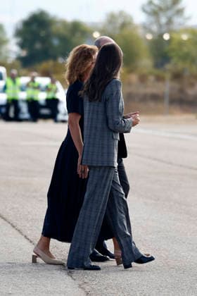 The King and Queen s State Visit to Finland Begins Queen Letizia during the ceremonial send-off held at the airport prior to her state visit to Finland, on October 5, 2026, in Madrid, Spain. The state visit to Finland will take place October 5–7, with stops in Helsinki and Rovaniemi. KING AND QUEEN’S STATE VISIT, Antonio Gutiérrez Airport, Madrid, Spain Copyright: xAntonioxGutià rrezx 7821947