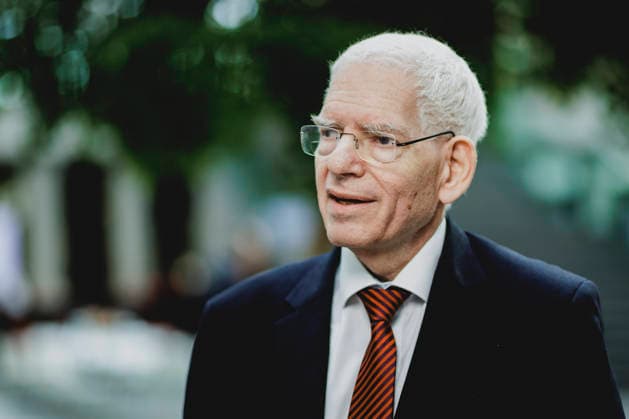 Josef Schuster, President of the Central Council of Jews in Germany, photographed after the press conference on A Firm Stand Against Anti-Semitism: Expert Opinion on the Draft Law Criminalizing the Denial of Israel’s Right to Exist in Berlin, October 5, 2026, Berlin, Germany Copyright: xFlorianxGaertnerx