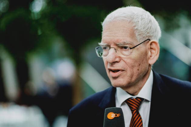 Josef Schuster, President of the Central Council of Jews in Germany, photographed after the press conference on A Firm Stand Against Anti-Semitism: Expert Opinion on the Draft Law Criminalizing the Denial of Israel’s Right to Exist in Berlin, October 5, 2026, Berlin, Germany Copyright: xFlorianxGaertnerx