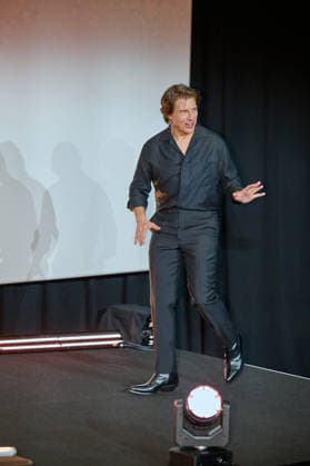 Tom Cruise attends the press conference for his movie Digger at Roppongi Hills, Tokyo, Japan on October 5, 2026. The movie opens in Japan on October 9. aflo_353483238