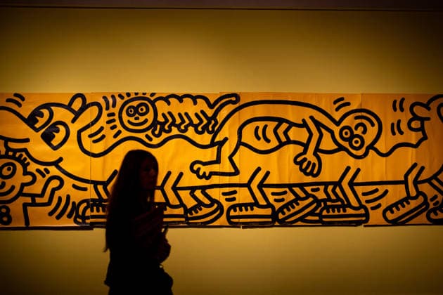 October 5, 2026, Rome, Rm, Italy: The exhibition dedicated to Keith Haring opens in Rome, at Palazzo Braschi museum. The exhibition brings together over 140 works. It traces HaringÃ¢â‚¬â ¢s artistic journey, from his early works in New York to his political posters, sculptures, paintings and final pieces. Rome Italy - ZUMAg256 20261005_znp_g256_007 Copyright: xMarcoxDixGianvitox