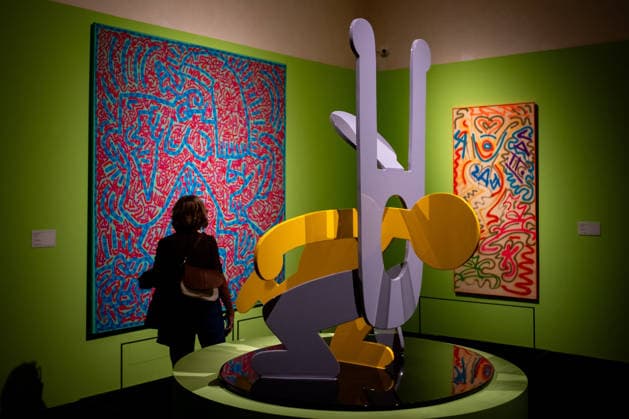 October 5, 2026, Rome, Rm, Italy: The exhibition dedicated to Keith Haring opens in Rome, at Palazzo Braschi museum. The exhibition brings together over 140 works. It traces HaringÃ¢â‚¬â ¢s artistic journey, from his early works in New York to his political posters, sculptures, paintings and final pieces. Rome Italy - ZUMAg256 20261005_znp_g256_009 Copyright: xMarcoxDixGianvitox