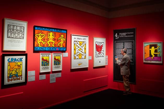 October 5, 2026, Rome, Rm, Italy: The exhibition dedicated to Keith Haring opens in Rome, at Palazzo Braschi museum. The exhibition brings together over 140 works. It traces HaringÃ¢â‚¬â ¢s artistic journey, from his early works in New York to his political posters, sculptures, paintings and final pieces. Rome Italy - ZUMAg256 20261005_znp_g256_023 Copyright: xMarcoxDixGianvitox