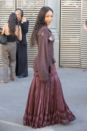 Naomi Ackie at the Zimmermann Women s Ready-to-Wear Spring Summer 2027 Collection fashion show during Paris Fashion Week on October 5, 2026. Christophe Aubert, Bestimage. Celebrities at the Zimmermann Women s Ready-to-Wear Spring Summer 2027 Collection fashion show during Paris Fashion Week, on October 5, 2026, Paris, France Copyright: xChristophexAubertx xBestimagexChristophexAubertx xBestimagex