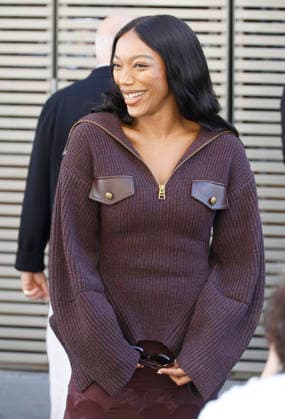 Naomi Ackie at the Zimmermann Women s Ready-to-Wear Spring Summer 2027 Collection fashion show during Paris Fashion Week on October 5, 2026. Christophe Aubert, Bestimage. Celebrities at the Zimmermann Women s Ready-to-Wear Spring Summer 2027 Collection fashion show during Paris Fashion Week, on October 5, 2026, Paris, France Copyright: xChristophexAubertx xBestimagexChristophexAubertx xBestimagex