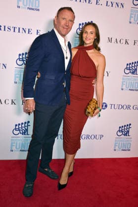 NEW YORK, NY - OCTOBER 5: Renny Harlin and Johanna Kokkila at the 41st Annual Great Sports Legends Dinner on October 5, 2026 at the New York Hilton in New York City. Copyright: xmpi099 MediaPunchx