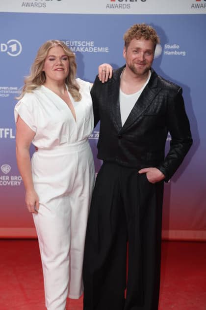 Gisa Flake and Knud Riepen at the 27th First Steps Awards ceremony in 2026 at the Theater des Westens in Berlin, October 5, 2026 Copyright: xAgenturxMatthiasxWehnertx xM.xGränzdörferx