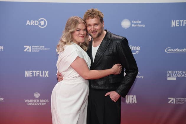 Gisa Flake and Knud Riepen at the 27th First Steps Awards ceremony in 2026 at the Theater des Westens in Berlin, October 5, 2026 Copyright: xAgenturxMatthiasxWehnertx xM.xGränzdörferx