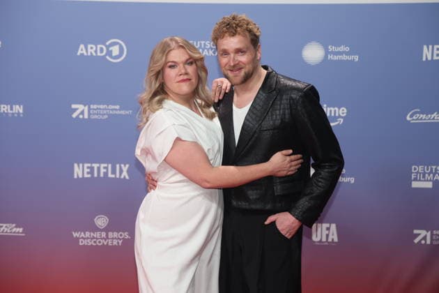 Gisa Flake and Knud Riepen at the 27th First Steps Awards ceremony in 2026 at the Theater des Westens in Berlin, October 5, 2026 Copyright: xAgenturxMatthiasxWehnertx xM.xGränzdörferx