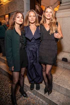 ABB FIRSTSTEPS: Luise Befort, Sonja Gerhardt, and Yvonne Catterfeld attended the party held in conjunction with the 2026 FIRST STEPS Awards ceremony at the Theater des Westens on October 5, 2026, in Berlin, Germany