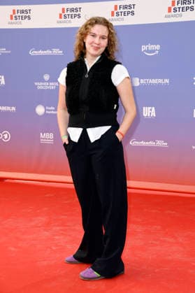 Lea Dähne at the 27th First Steps Awards ceremony in 2026 at the Theater des Westens in Berlin, October 5, 2026 Foto:xN.xKubelkax xFuturexImagex first_steps_6026