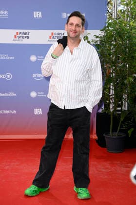 Sebastian Schwarz at the 27th First Steps Awards ceremony in 2026 at the Theater des Westens in Berlin, October 5, 2026 Foto:xN.xKubelkax xFuturexImagex first_steps_6032