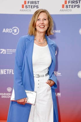 Petra Zieser at the 27th First Steps Awards ceremony in 2026 at the Theater des Westens in Berlin, October 5, 2026 Foto:xN.xKubelkax xFuturexImagex first_steps_6081