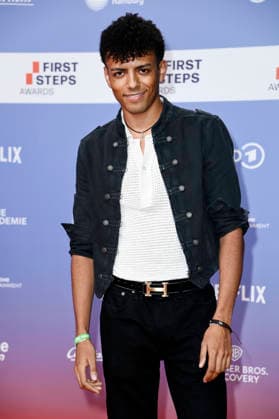 Louis Philippson at the 27th First Steps Awards ceremony in 2026 at the Theater des Westens in Berlin, October 5, 2026 Foto:xN.xKubelkax xFuturexImagex first_steps_6204