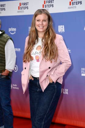 Nina Eichinger at the 27th First Steps Awards ceremony in 2026 at the Theater des Westens in Berlin, October 5, 2026 Foto:xN.xKubelkax xFuturexImagex first_steps_6242