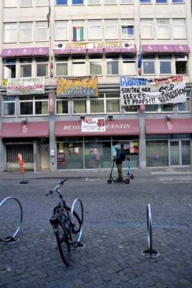Student protest in Liege on 06 10 2026 LIEGE, BELGIUM - OCTOBER 06 : Students protest against the ministerial reform on September on October 6, 2026 in Liege, Belgium, 06 10 2026 ( Liege Belgium  Copyright: xSesx