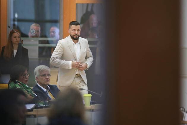 Magdeburg, Saxony-Anhalt, Germany, October 6, 2026: Constituent Session of the State Parliament—Tobias Rausch, AfD Copyright: xdtsxNachrichtenagenturx dts_137249