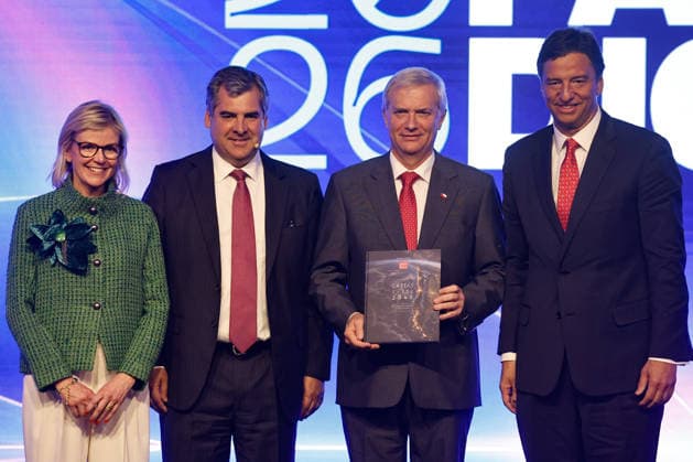 Santiago, October 5, 2026: President of the Republic José Antonio Kast attends the opening ceremony of the 14th Digital Nation Summit at the W Hotel Diego Martin, Aton, Chile. Aton 1196979 jpeg  Copyright: DIEGOxMARTIN ATONxCHILE
