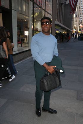 October 6, 2026, New York, New York, USA: SAM RICHARDSON arrives At NBC Studios For ËoeThe Today Show New York USA - ZUMAh16_ 20261006_zaf_h16_073 Copyright: xDanxHerrickx
