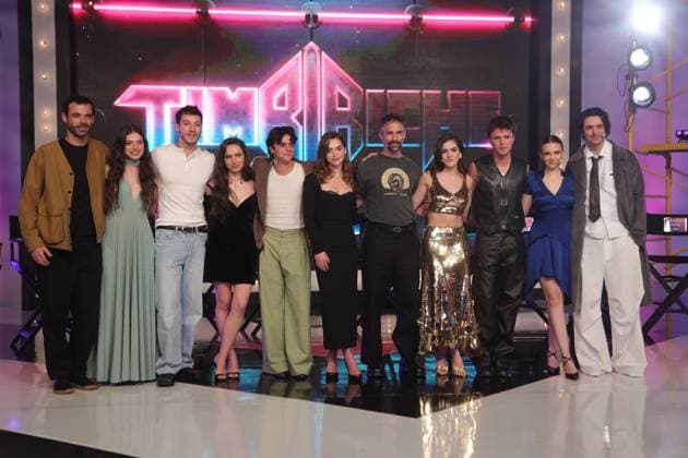 October 6, 2026: TO-45371 & x2013; Mexico City. October 6, 2026. Cast during the press conference for the Timbiriche series produced by Televisa Univision and set to air on the ViX platform held at the Televisa San & xc1;ngel facilities. Clasos.com.mx  - ZUMAcs4_ 20261006_faa_cs4_070 Copyright: xMikaxRoblesx